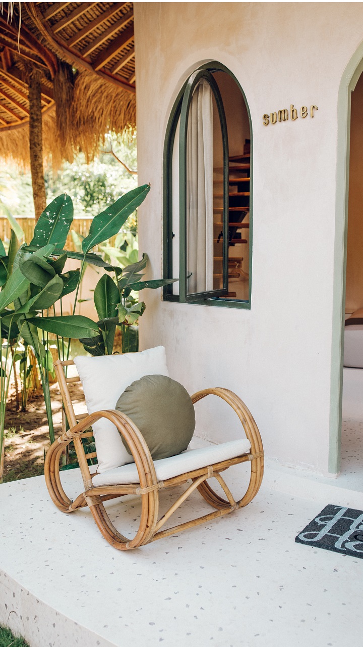 Tiu Oasis Bungalow Porch